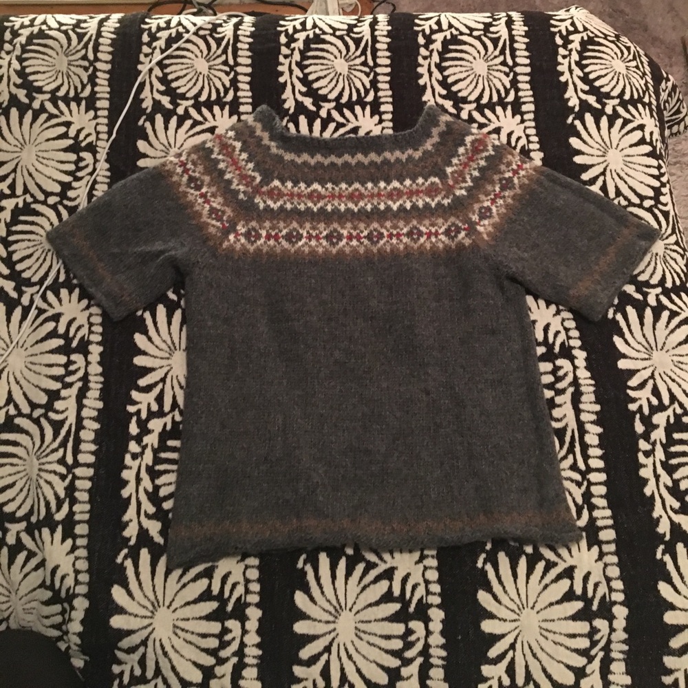 HANDMADE Icelandic Faire Isle Sweater
